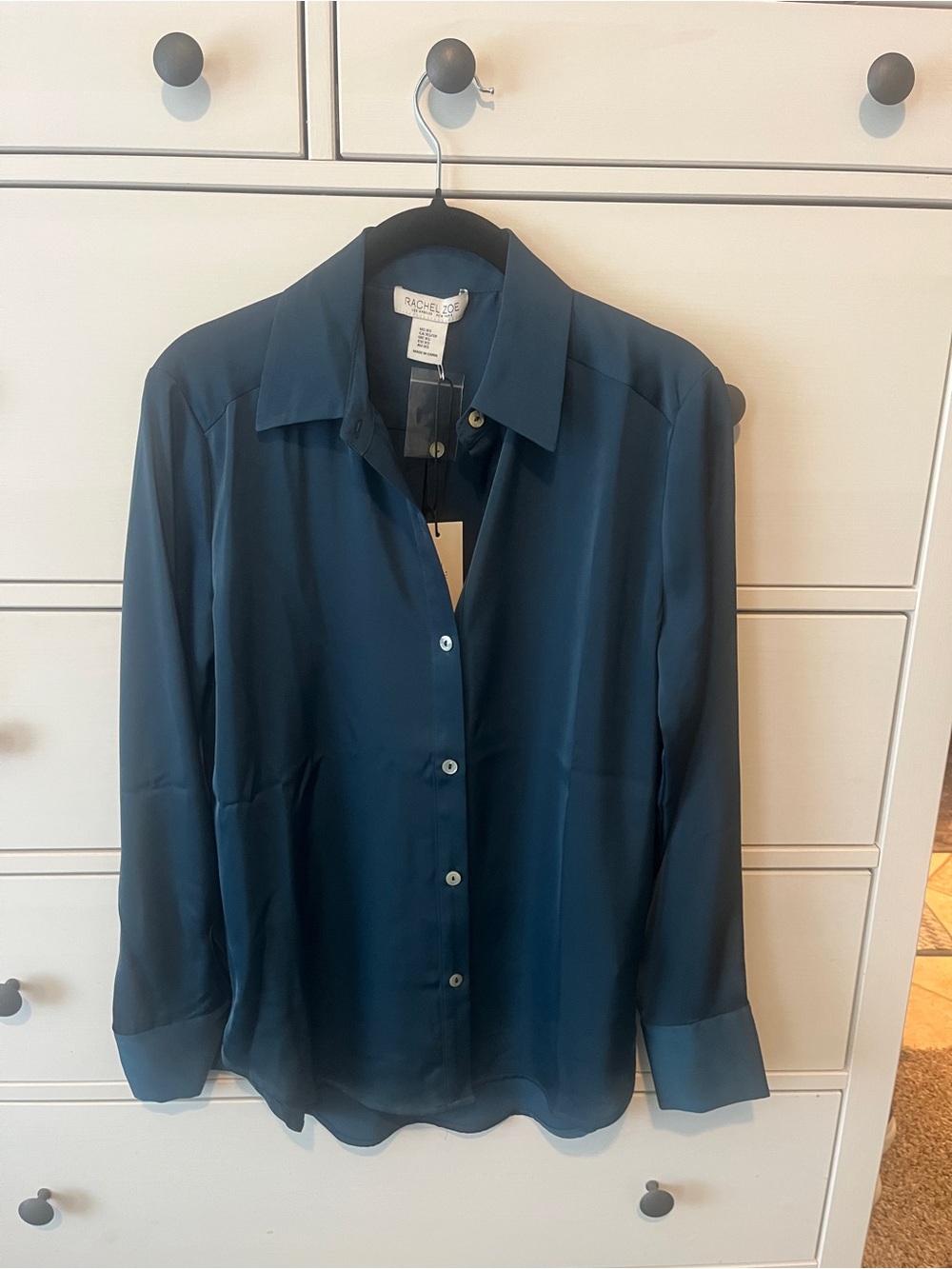 NWT Rachel Zoe Button-Up Blouse Size XS